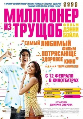 Постер к фильму Миллионер из трущоб